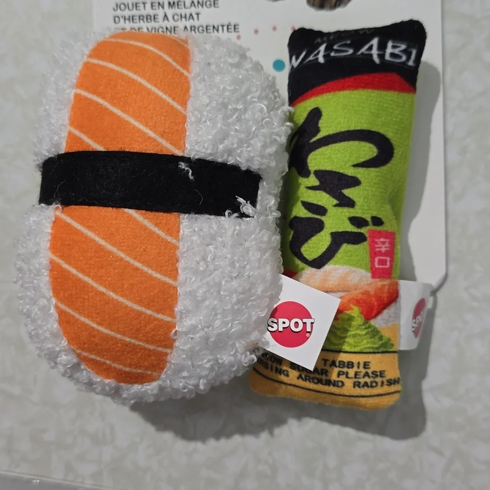 Cat‎ Toys Sushi Take-Out NWT Spot Brand